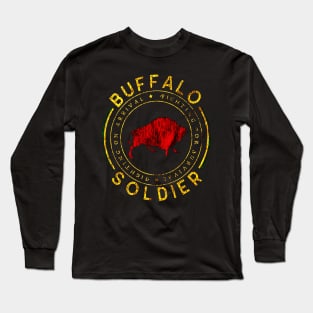 Buffalo Soldier Long Sleeve T-Shirt